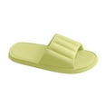 thumbnail image 1 of KIJBLAE Men's Summer Beach Slippers Bathroom Sandals Indoor Non-Slip Soft Cloud Slides Home Bath Shoes Quick Drying Slippers Green 41, 1 of 3