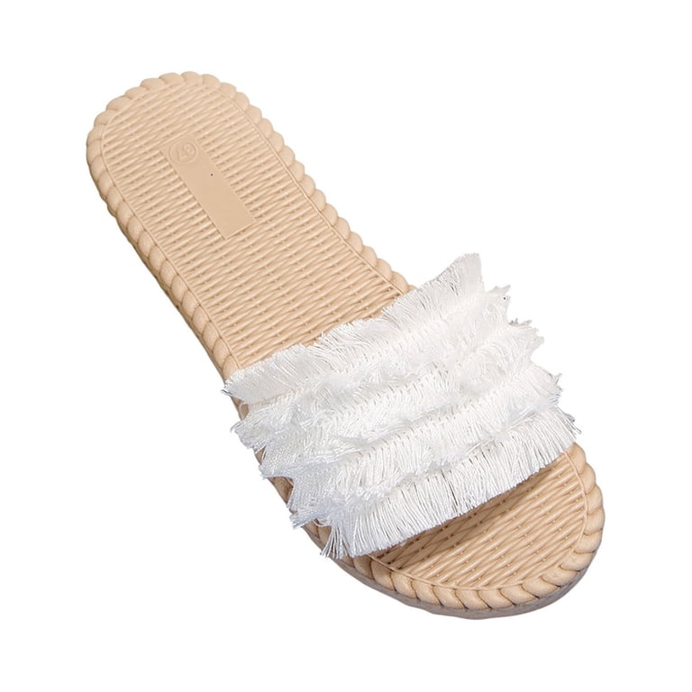 KIJBLAE Women Summer Flat Sandals Bohemian Style Beach Shoes  display picture 3