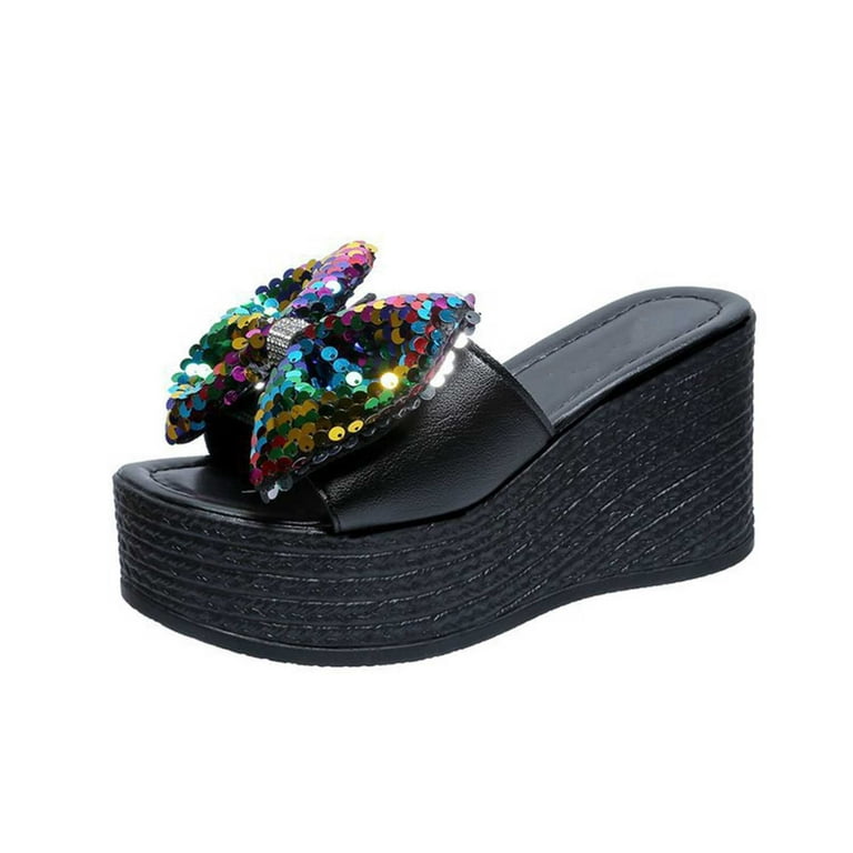 Chaussures paillettes multicolores shop