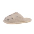 thumbnail image 1 of KIJBLAE Women's Rhinestone Heart Closed Toe Slippers, Warm Soft Sole Non-Slip Plush Indoor Slippers, Stylish Winter Footwear for Daily Home Comfort and Relaxation White 40, 1 of 9