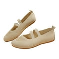 thumbnail image 1 of KIJBLAE Women's Shoes Flats Mesh Breathable Slip-On Loafers Hollow out Round Toe Shoes Woman Summer Beach Shoes Beige 43, 1 of 7