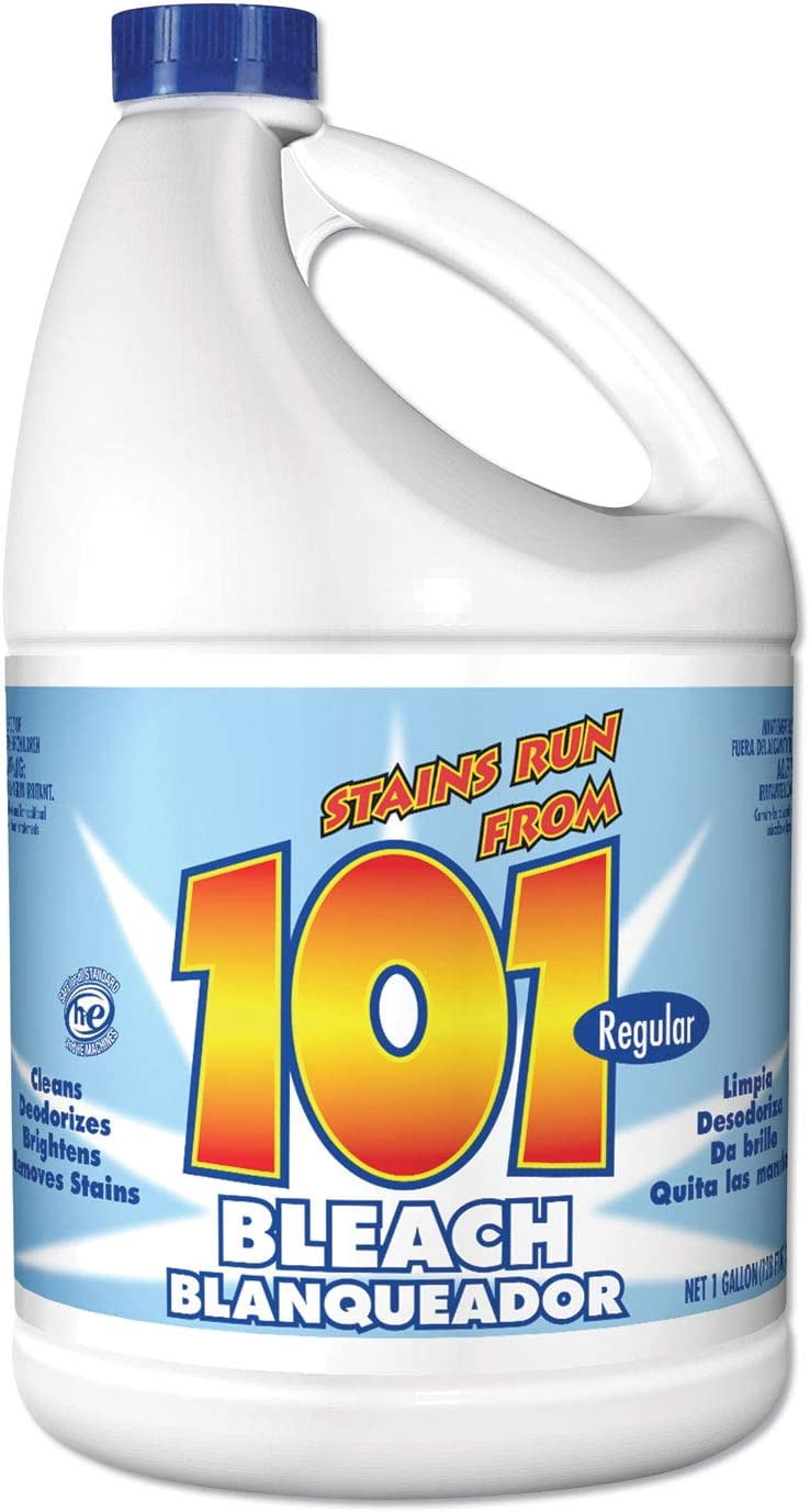 KIK 101 Regular Bleach 1 gal Bottle 6/Carton - Walmart.com