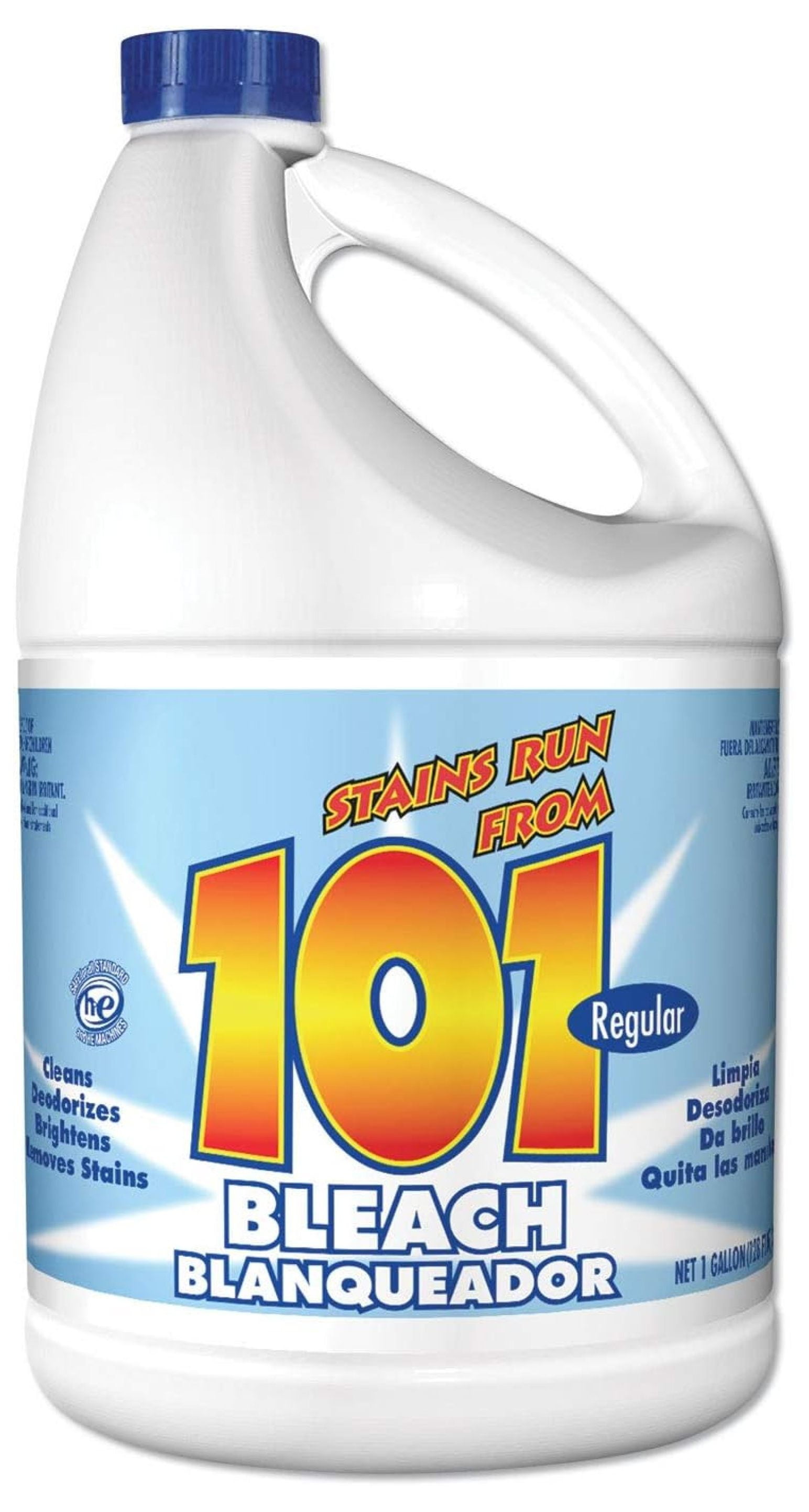 KIK 101 Regular Bleach - 128 fl oz (4 quart) - 1 Bottle - Deodorize - Clear KIK 101 Regular Bleach - 128 fl oz (4 quart) - 1 Bottle - Deodorize - Clear