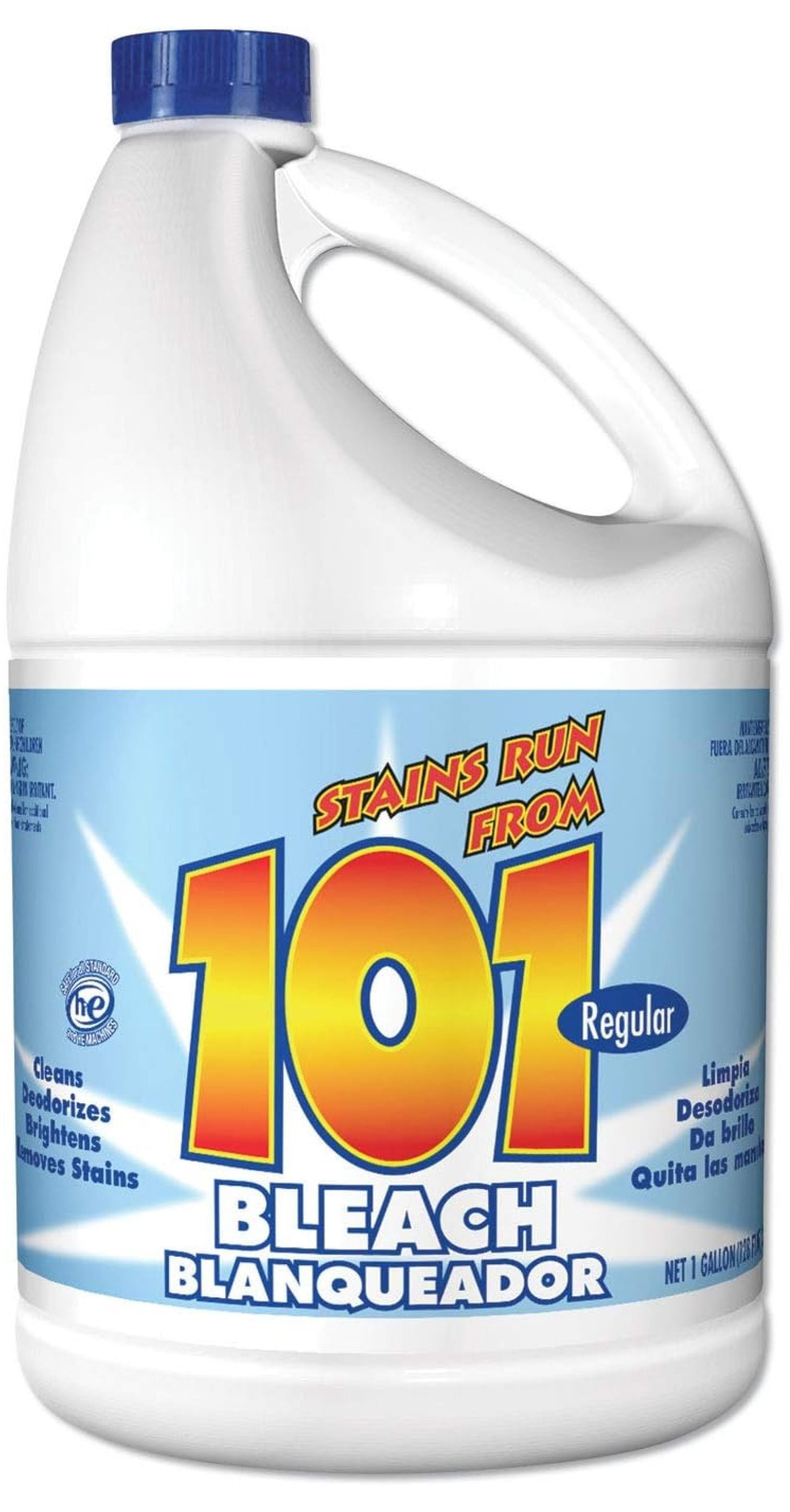 KIK 101 Regular Bleach - 128 fl oz (4 quart) - 1 Bottle - Deodorize - Clear KIK 101 Regular Bleach - 128 fl oz (4 quart) - 1 Bottle - Deodorize - Clear