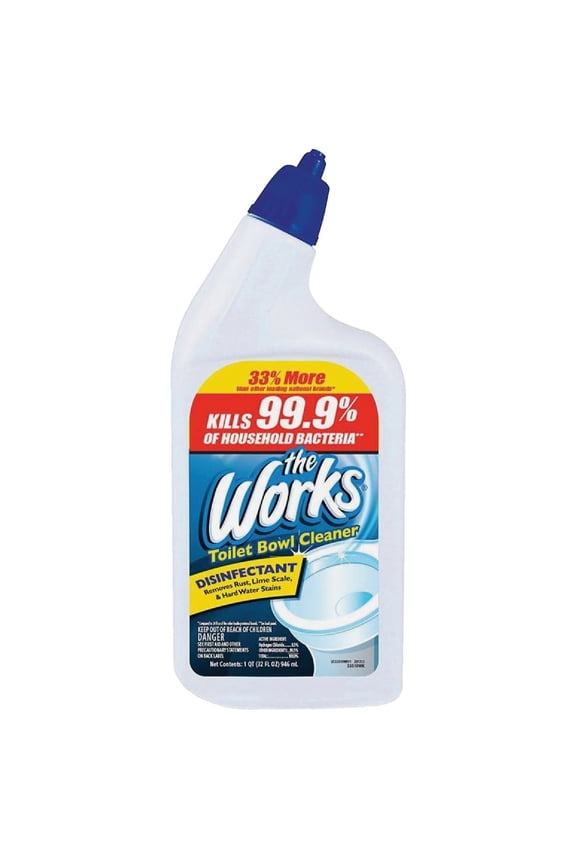 KIK International The Works Toilet Bowl Cleaner - Pack of 6