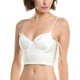 thumbnail image 1 of KIKI DE MONTPARNASSE womens  Le Bang Silk Corset, m, White, 1 of 3