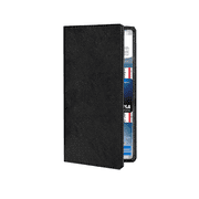 KIKIMO Car Registration and Insurance Holder for Jeep,PU Leather Document Organizer with Magnetic for Drivers License,Paperwork,gifts for jeep owners,Men & Women Black