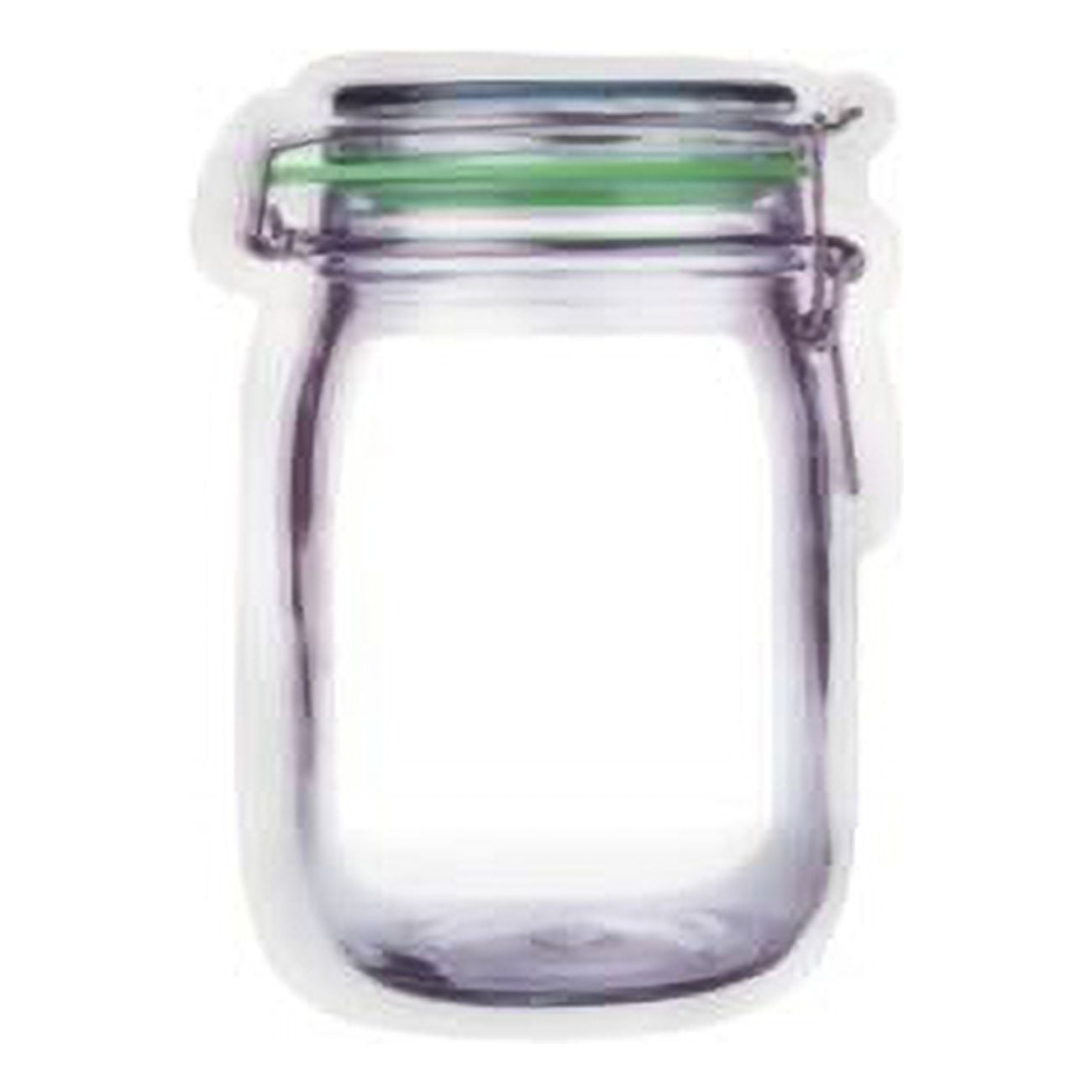 KIKKERLAND Clear Polyethylene Mason Jar Storage Bag Walmart Business Supplies