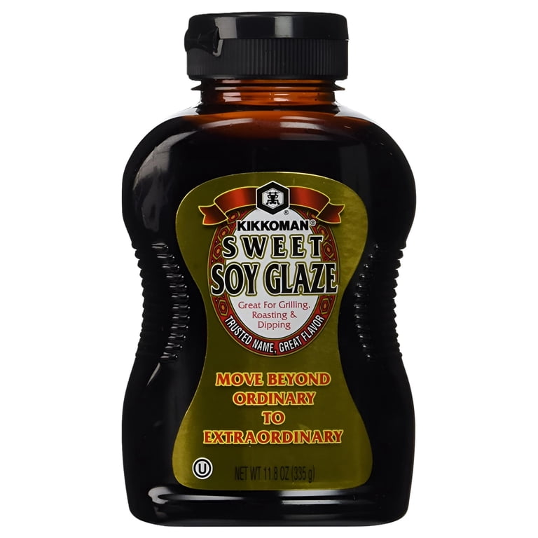 Kikkoman Soy Sweet Sauce, Glaze, Vegan, 11.8 oz Bottle - Walmart.com