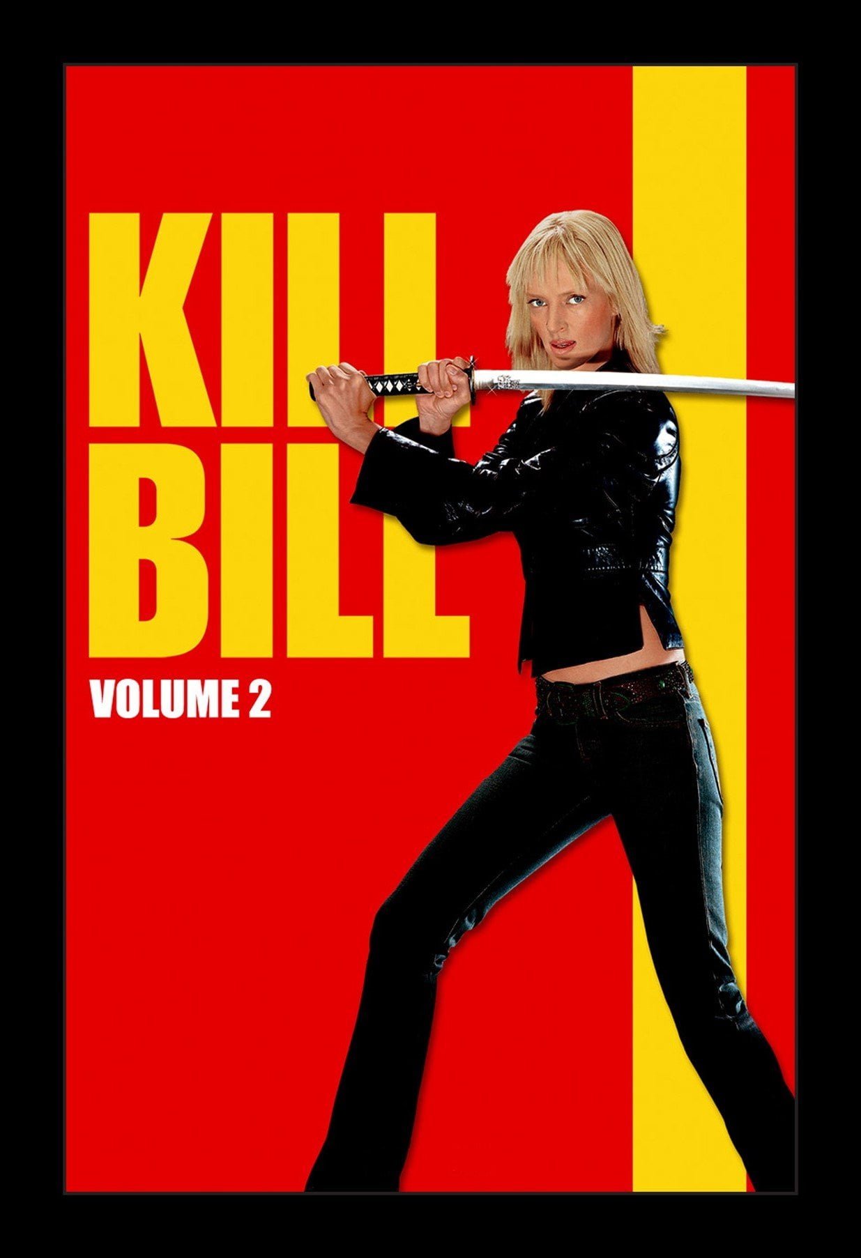 KILL BILL VOL 2 - 11x17 Framed Movie Poster - Walmart.com