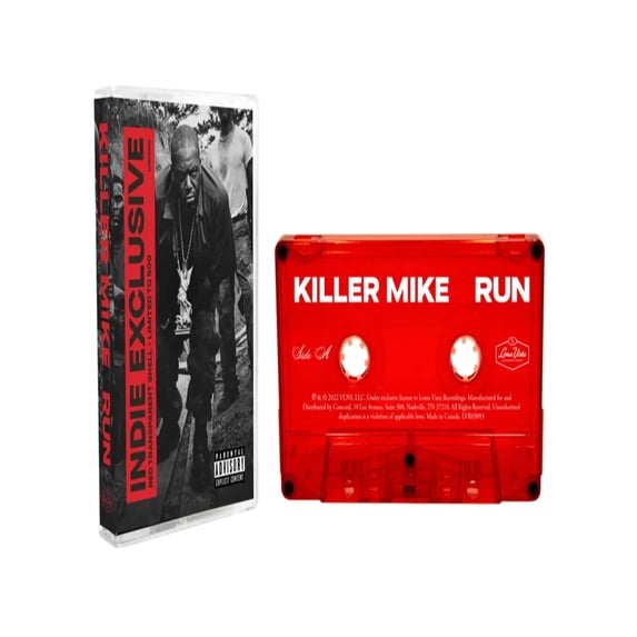 KILLER MIKE - RUN (INDIE EXCLUSIVE RED CASSETTE) - CD