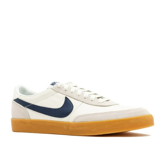 Men's Nike Killshot 2 Leather Sail/Midnight Navy-Gum Yellow (432997 107) - 12