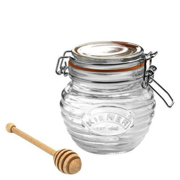 KILNER Honey Pot With Dipper, 1 EA