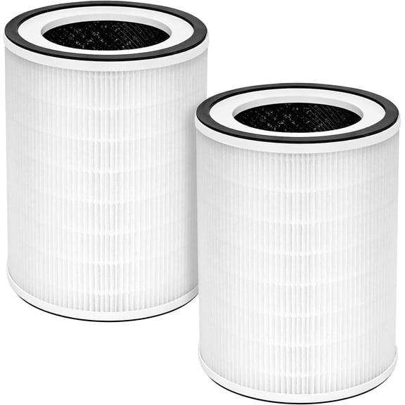 KILO Replacement Filter for Afloia KILO, KILO Plus, KILO Pro, MIRO & MIRO Pro Air Purifier, H13 True HEPA + Activated Carbon 3-Stage Filtration, Compatible with MR-Kilo & Kalo, 2 Pack