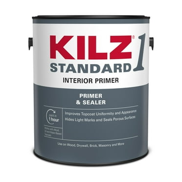 KILZ 1 Standard Interior Drywall Water-Based Wall and Ceiling Primer ( 1-Gallon )