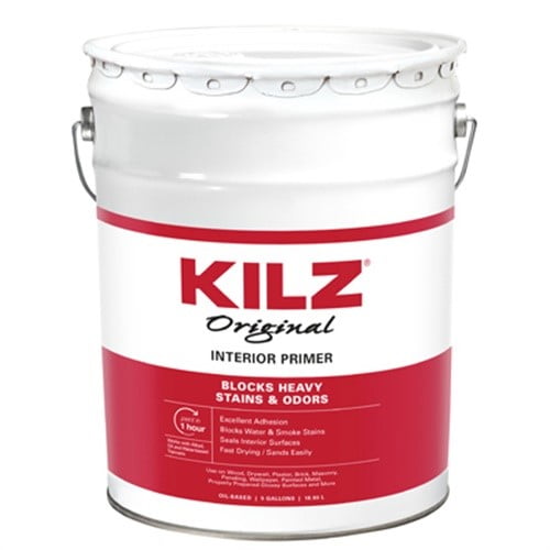 KILZ 10000 Oil Primer Original White Flat Oil-Based Alkyd 5 gal White