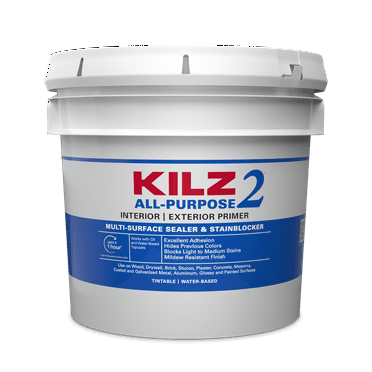 KILZ 2 All-Purpose Interior/Exterior Multi-purpose Water-based Wall and Ceiling Primer ( 3.5-gallon )