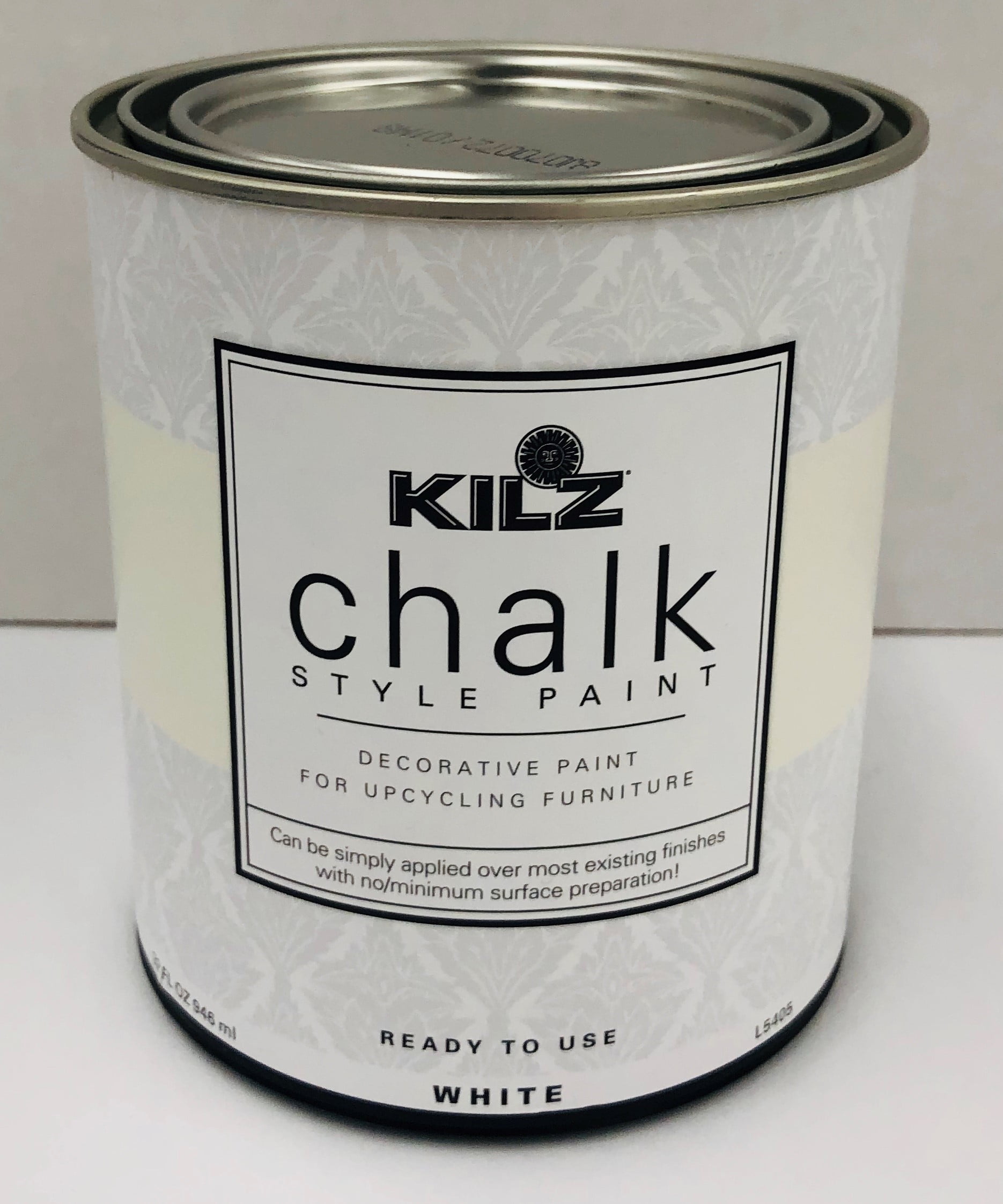 1 qt. White Interior Chalk Decorative Paint