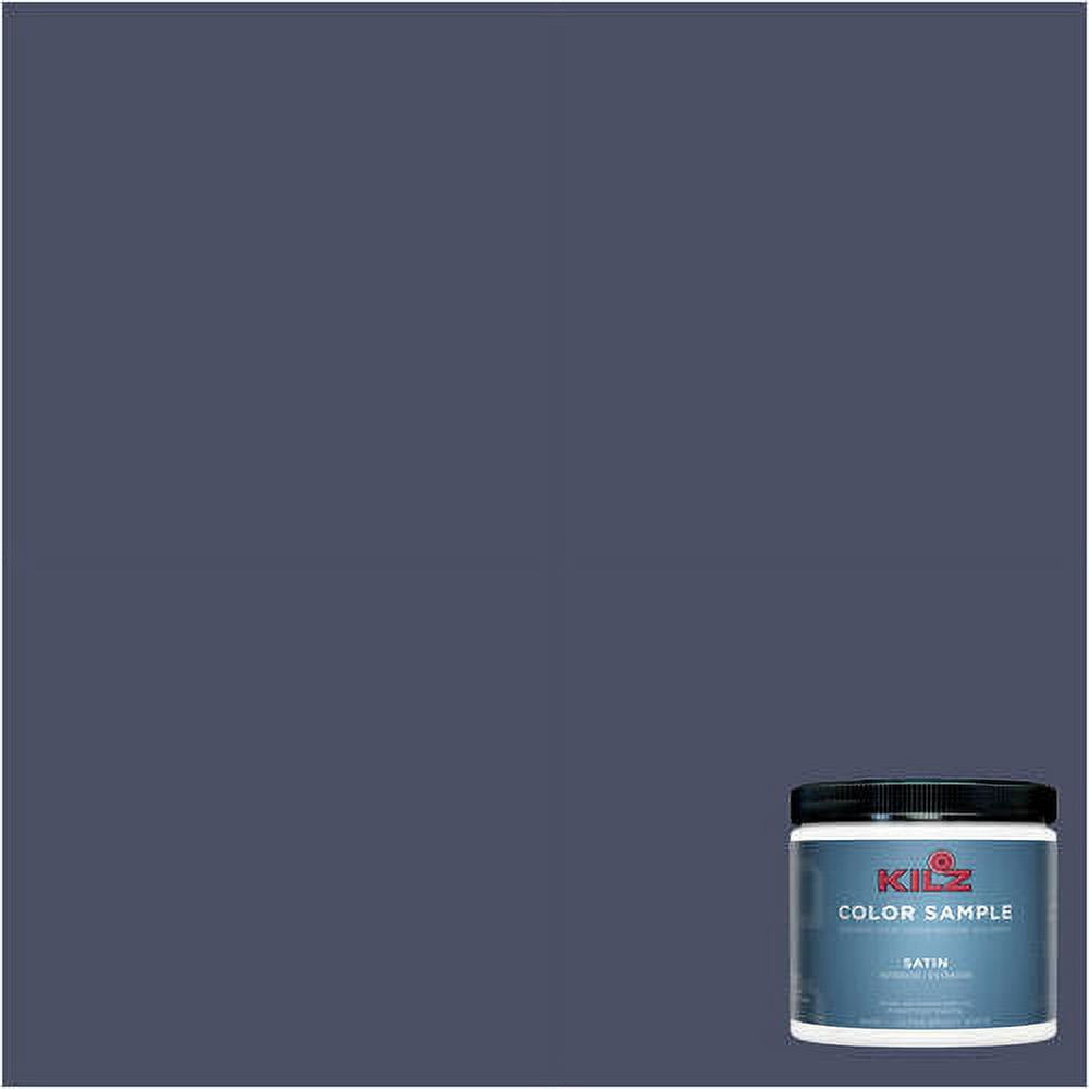 KILZ Complete Coat Paint & Primer, Interior/Exterior, Satin, India Ink