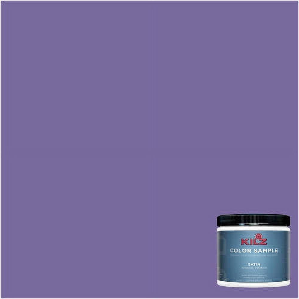 KILZ Complete Coat Paint & Primer, Interior/Exterior, Satin, Mystical