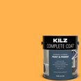 thumbnail image 1 of KILZ Complete Coat Paint & Primer, Interior/Exterior, Semi-Gloss, Aloha, 1 Gallon, 1 of 6