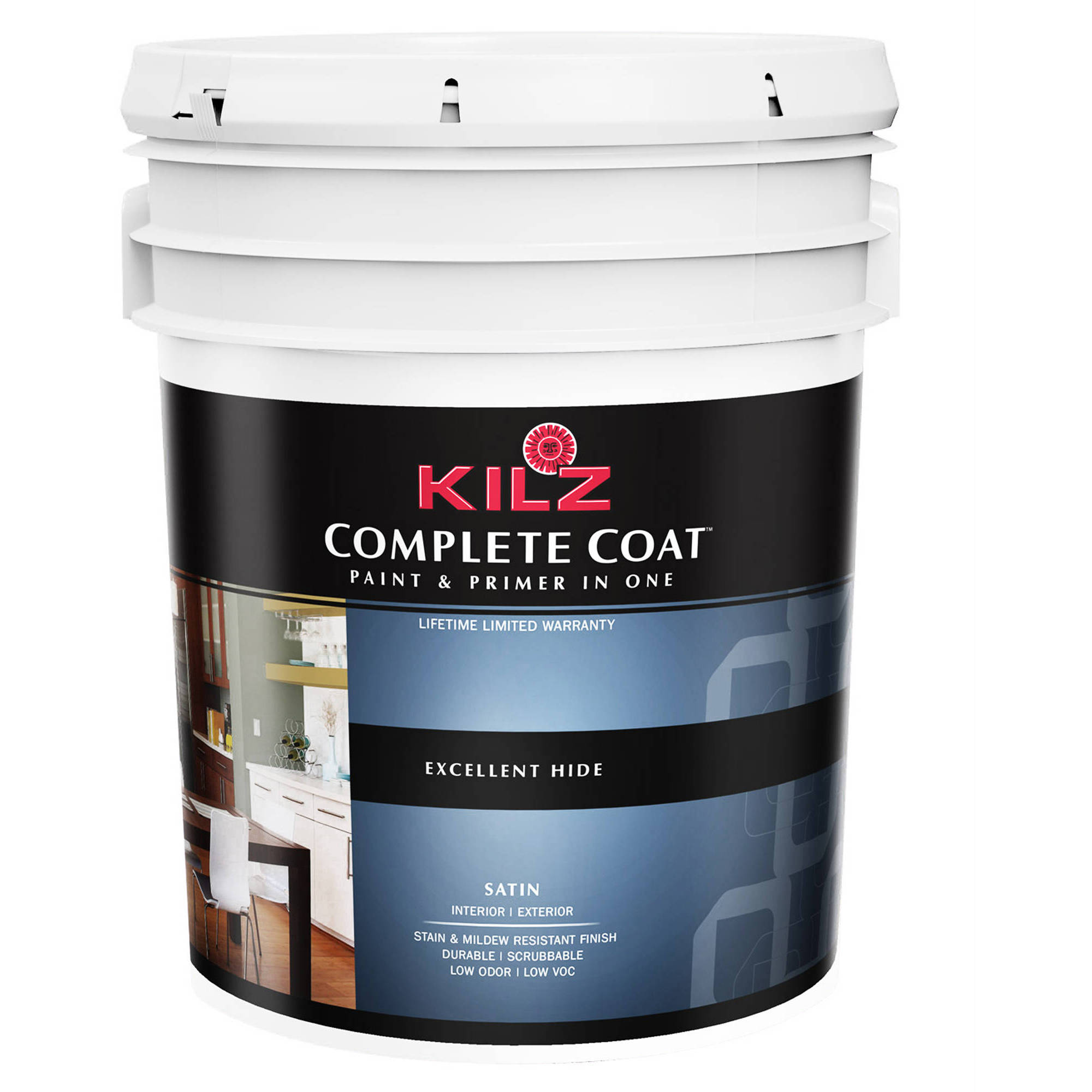 KILZ Complete Coat Pink Tiara LA16 Paint and Primer in 1 Interior and