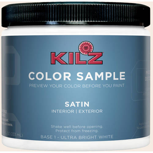 KILZ Interior/Exterior Paint 8 oz. Color Sample, LC19001 Family