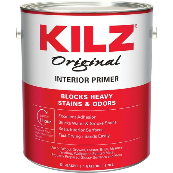 KILZ Kilz Int Oil Primer 10001 Pack of 4