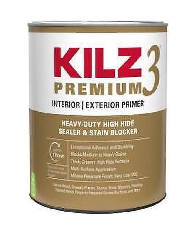 KILZ Kilz Premium White WaterBased Primer and Sealer For All Surfaces