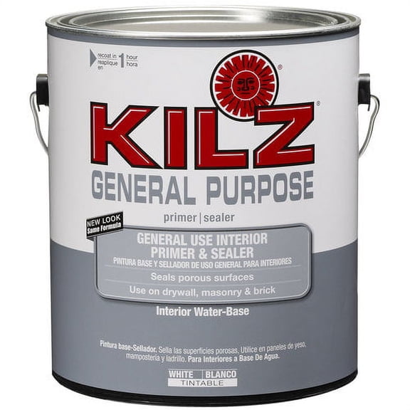 KILZ Latex Primer, Interior, 1 Gallon