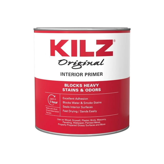 KILZ Original Primer, Interior, 1 Quart