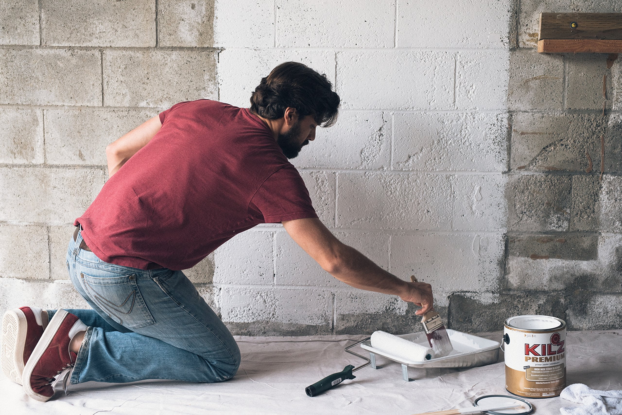 KILZ Premium HighHide Stain Blocking Interior/Exterior Latex Primer