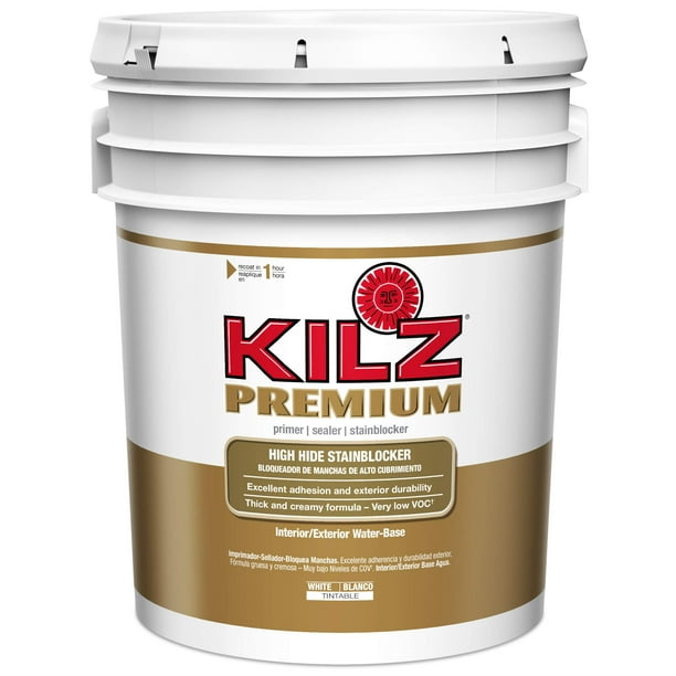KILZ Premium HighHide Stain Blocking Interior/Exterior Latex Primer