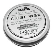 KILZ Protective Sealing Wax, Interior, Clear, 2.4 Ounces