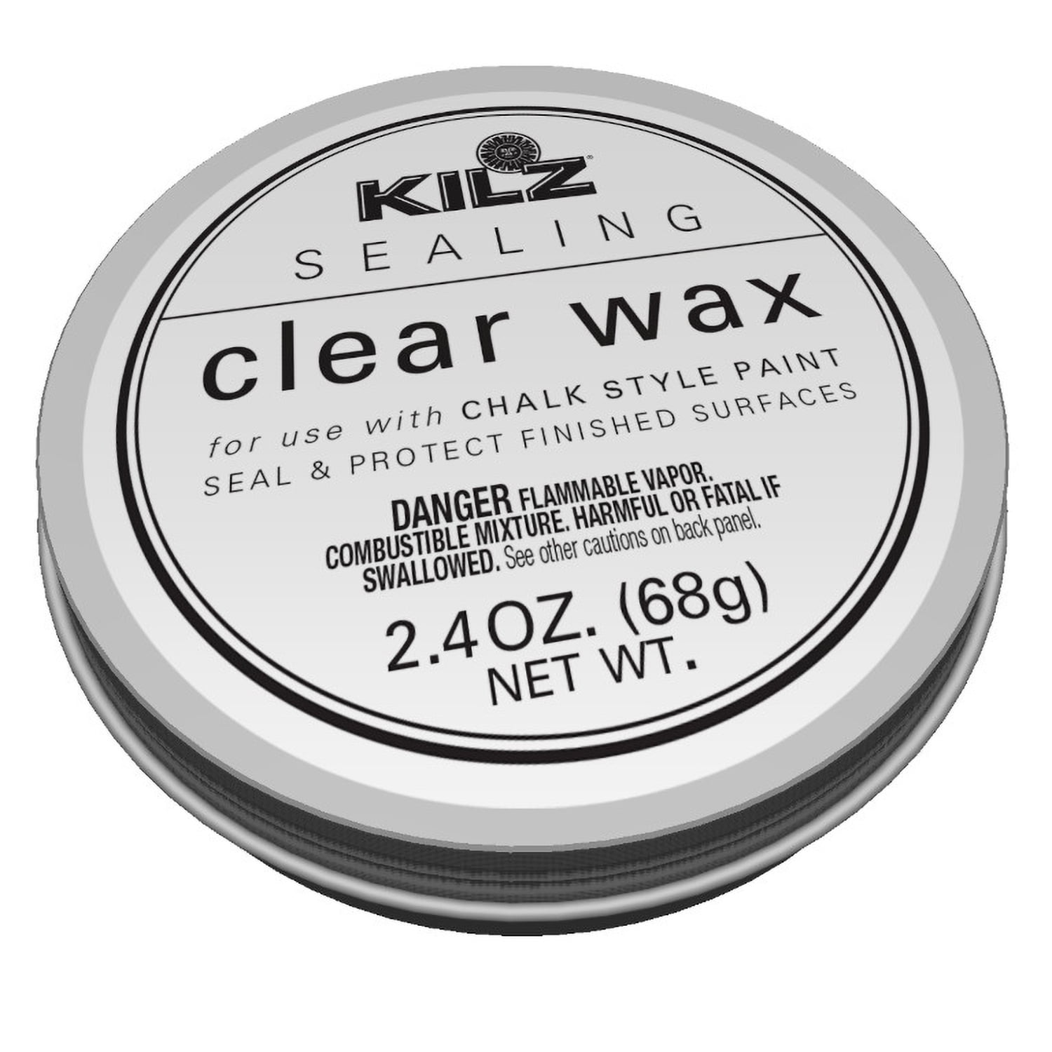 KILZ Protective Sealing Wax, Interior, Clear, 2.4 Ounces