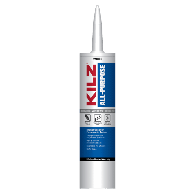 KILZ White All Purpose Acrylic Latex Sealant, 10 oz. PC3011