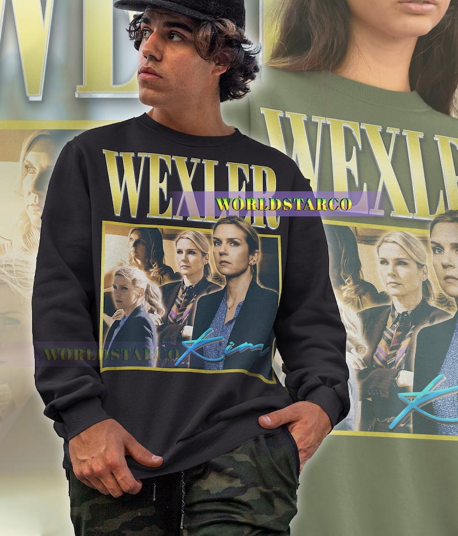 KIM WEXLER Sweatshirt, Kim Wexler Homage Sweatshirtter, Kim Wexler Fan, Kim Wexler Merch Gift