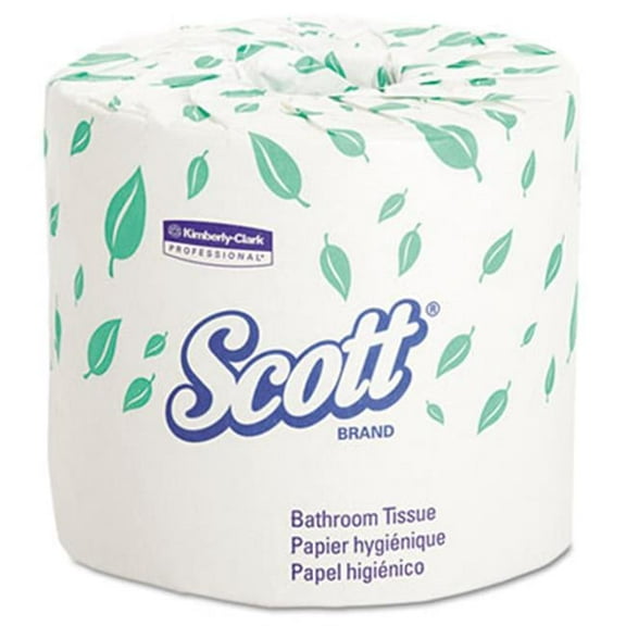 KIMBERLY-CLARK PROFESSIONAL* SCOTT Embossed Premium Bathroom Tissue- 550 Sheets/Roll