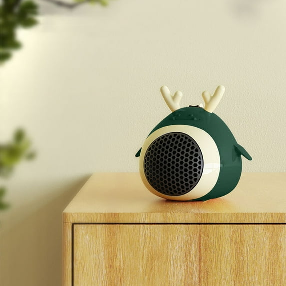 KIMCHOY Heater, 2024 Heaters, Portable Electric Heaters for Indoor Use, Fashion Space Heater for Garage Electric Warmer for Room Mini Space Heater for Table Home(Green, Pc)