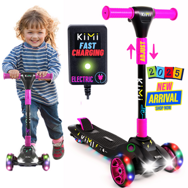 Kimi 3-Wheel Electric Scooter for Kids 3-9, 5MPH, 10 Miles
