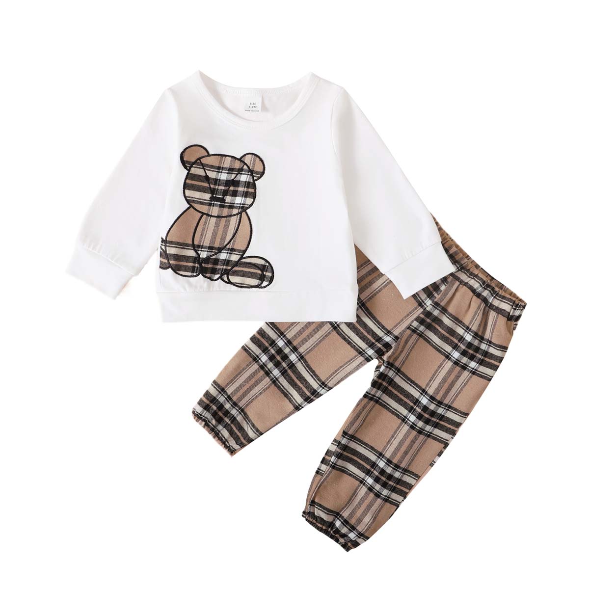 KIMI BEAR Baby Boys Outfits 9 Months Newborn Boy Fall Winter Outfits 12
