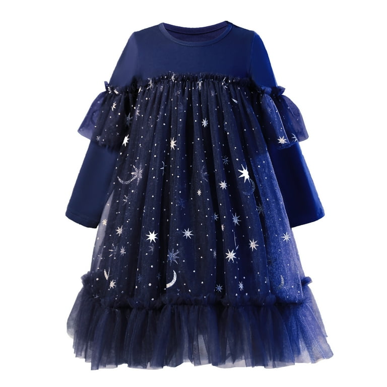 KIMI BEAR Toddler Baby Girls Dresses 3T Girls Little Princess