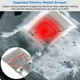 thumbnail image 1 of KIMISS Car Heated Scraper, 12V Auto Heated Snow Shovel Electric Windshield Ice Scrapers for Cars Trucks SUV, 1 of 6