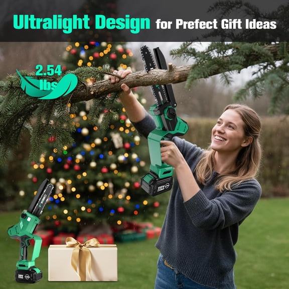 KIMO 8-INCH Mini Chainsaw Cordless