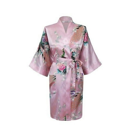 KIMONO - Silk/Satin Robe - Pretty FLORAL