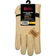 thumbnail image 1 of KINCO Unlined Cowhide Work Gloves Medium Construction Farm 1 Pair, 1 of 3