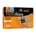 thumbnail image 1 of KIND Bars, Peanut Butter Minis Chewy Bar, Gluten free .81 oz, 10 Snack Bars, 1 of 2