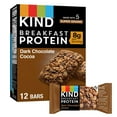thumbnail image 1 of KIND Breakfast Gluten Free Dark Chocolate Cocoa Protein Snack Bars, 1.76 oz, 12 Count(Pack of 2), 1 of 5