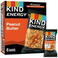 thumbnail image 1 of KIND Energy Bars, Peanut Butter, 2.1 oz, 6 Count, 1 of 9
