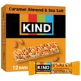 thumbnail image 1 of KIND Gluten Free Caramel Almond & Sea Salt Snack Bars, 1.4 oz, 12 Count Box, 1 of 7